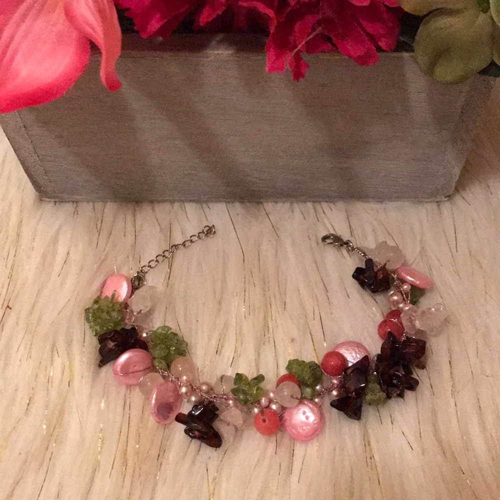 Beautiful multicolor beaded bracelet